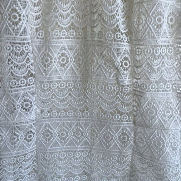Abyss by Abby Lace Dress Size Small White - Picture 5 of 14
